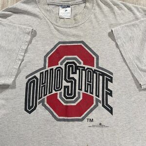 Vintage Jerzees Ohio State Buckeyes T-Shirt NCAA College Men’s Size‎ XL Gray